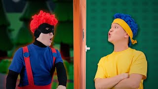 ¡Toc, toc, toc! ¿Quién es ¡Cuídense! | D Billions Canciones Infantiles