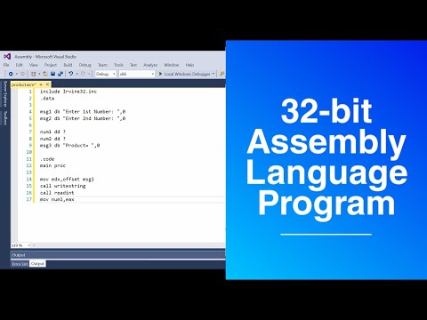multiplication program | Assembly Language Programming Tutorial | Assembly Language | Mips | Irvine