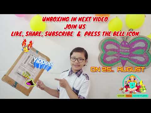 UNBOXING SNEEKPEEK FOR NEXT UPCOMING VIDEO @KIDDIETECHADVENTURES