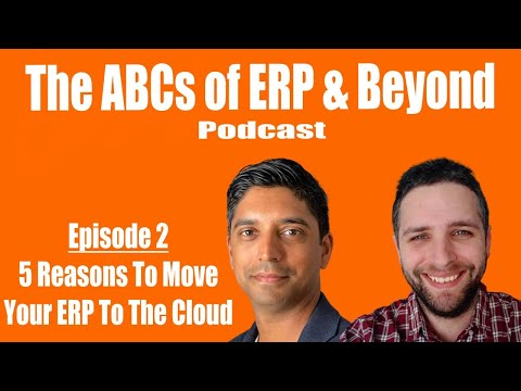 5 Reasons To Move Your ERP To The Cloud