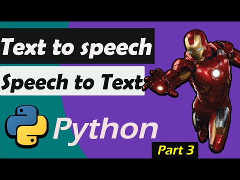how to text speech | text to speech in python | speech to text in python|speech recognition project
