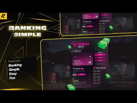FiveM Simple Banking | RISK Scripts