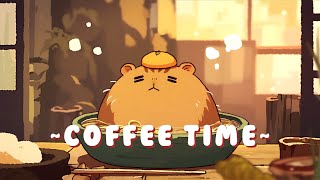 [1 Hour] Capybara Study Beats - Calm Music for Focus & Study ~ Peaceful Moments ~ 🦫 📝