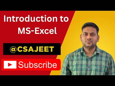 Introduction to Ms -Excel.