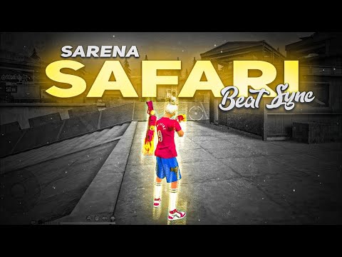 Sarena-Safari Beat Sync Montage || Free Fire World's Fastest Beat Sync Montage Ever || #17