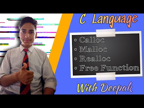 MALLOC(), CALLOC(), REALLAOC() and FREE() FUNCTION...