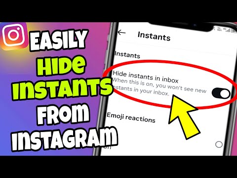 (EASY) How to Turn Off / Hide Instagram Instants | Get Rid of Instants