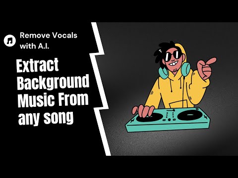 Unlock the Magic: Extract Background Music from Any Song | AI-Powered Tutorial | Vocal Remove