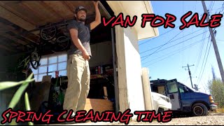 Spring Cleaning Around The Vanlife Shop in Plus 40c Temps To Say Thank You Includes Selling A Van …