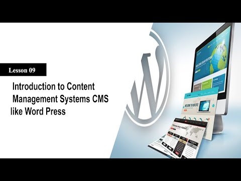 Introduction to Content Management Systems CMS like Word Press