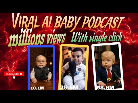 How to Create Viral Baby AI Podcasts | Step-by-Step Guide!