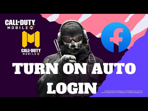 HOW TO AUTO LOGIN IN WITH FACEBOOK 100% ||COD MOBILE||