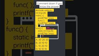 C programming quiz💻#shorts #programmingmemes #codinginterviews #programminginhindi #codingisfun