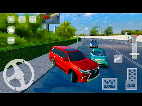 Reckless Driving of Lexus Lx570 🔥🔥❤️‍🔥|Gameplay| Mobile Game|Game simulation