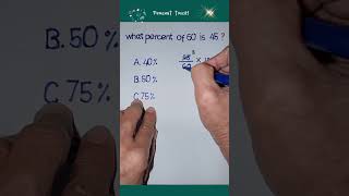 Math Tips‼️ Percent trick‼️ #maths #mathtips#percenttrick