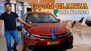 Toyota Glanza S 2024 Model, Pricing , Feature And Detailed Review #toyota #car #automobile