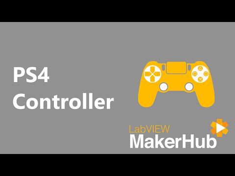 Intro to PS4 Controller | LabVIEW MakerHub