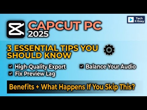 CapCut PC 2025 Tips & Tricks – 3 Editing Secrets You Should Know (Step-by-Step Guide)