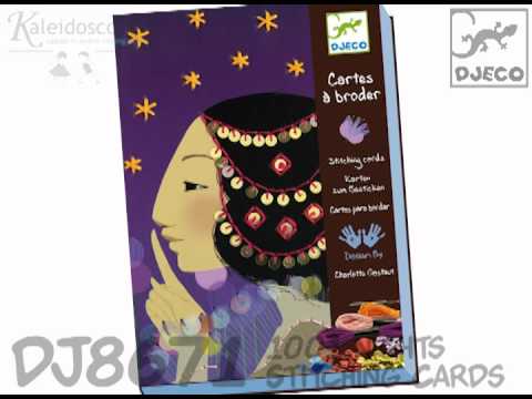 Djeco Stitching Cards - wholesaled by Kaleidoscope