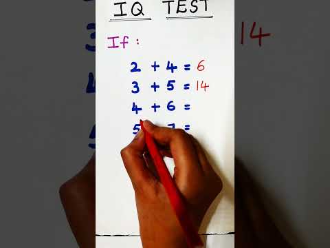Only Geniuses Can Solve This IQ Puzzle! 🤯🧠 | Can You Crack It?#IQTest #MathPuzzle #BrainTeaser#maths