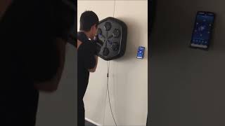 Boost your boxing skills with interactive fitness#boxingworkout #fitnesstech #homegym
