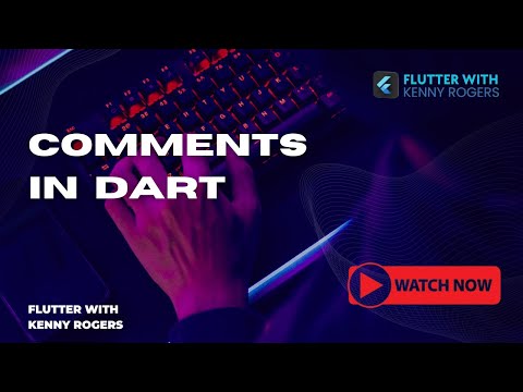 #2 Comments in dart programming