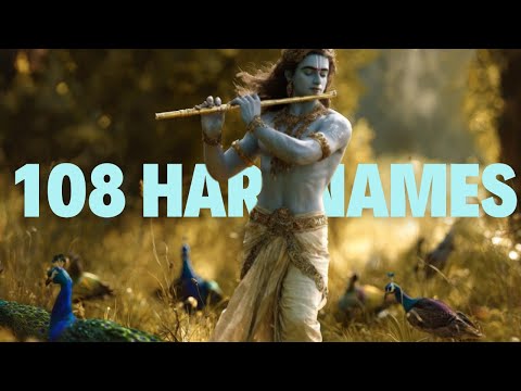 108 Divine Names of Krishna & Vishnu | 10-Minute Mahamantra Chant with Ultra-Realistic Visuals