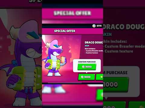 Draco Doug: The Most Mysterious Brawler in Brawl Stars #brawlstars #gameplay #brawl #epicbrawler