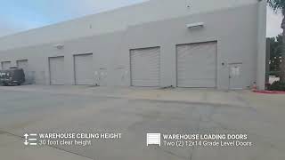 Sublease: Turnkey Office With Warehouse in Carlsbald - 5900 Sea Lion Place #100