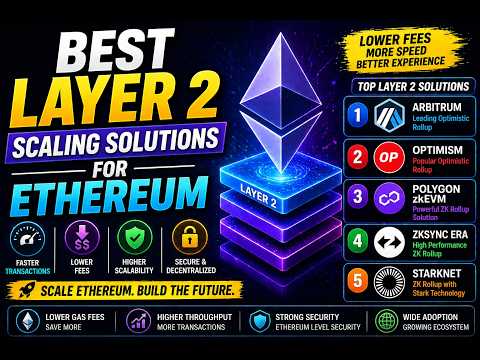 Best Layer 2 Scaling Solutions for Ethereum 🚀 Top L2s Explained (2026)