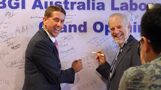 BGI Australia Sequencing Laboratory Opening (2017)