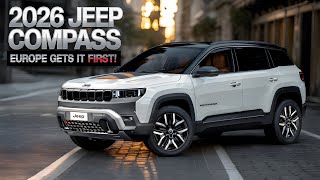 2026 Jeep Compass – All-New & Electrified: Europe Gets It First!