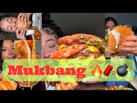 Mukbang #food #foodie #viral #eating #mukbang #burger