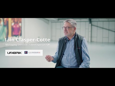 Faber Exposize UK recommends UFABRIK Soft Backlit Textile