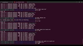 Linux & Shell Scripting Basics Video 1 (Copy, Move, Remove, List Commands)