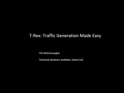 Tim McConnaughy: Introduction and Overview of Cisco's Demo CoE