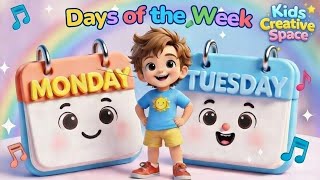 Days of the Week Song for Kids | Monday Tuesday Sing Along | Learn Days Easily