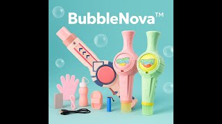 BubbleNova - Magic Smoke Bubble Maker