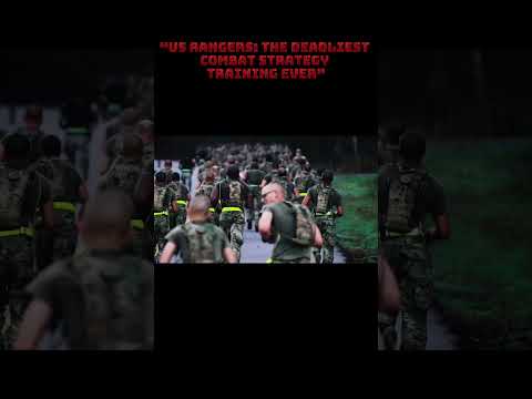 “US Rangers: The Deadliest Combat Strategy Training Ever” #military #automobile #airforce