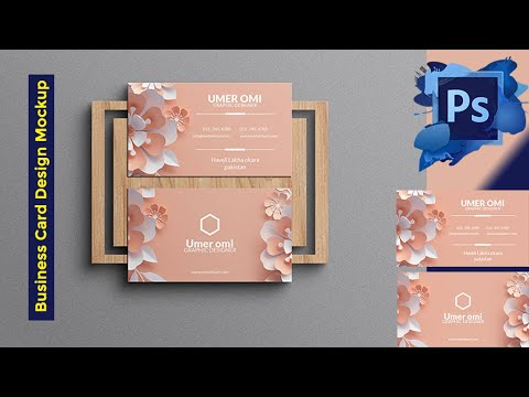 Learn: Business Card Design In Photoshop CS6/#graphicdesigntutorials