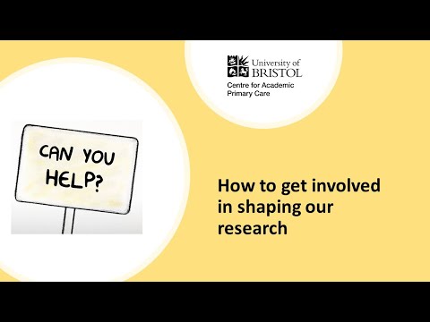 How to get involved in our research