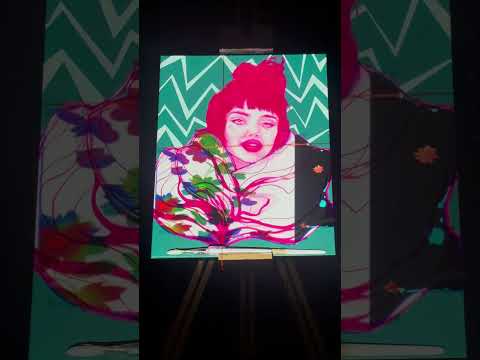 How I Used TouchDesigner & AI to Animate My Own Painting