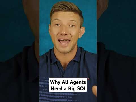 Why ALL agents need a BIG SOI #realtor #realestateagent #soi