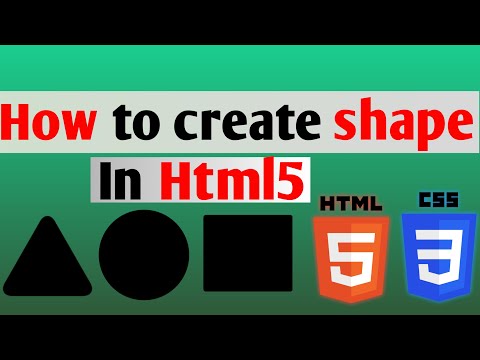 how to create shape in html and css🔥🔥🔥#viral #html #css #youtubevideos #nocopyrightmusic