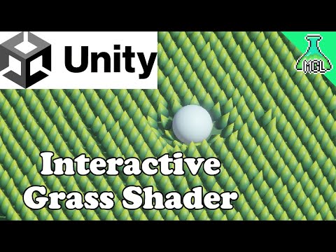 Unity URP Interactable Grass Shader Tutorial