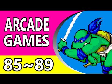 【1985 ~ 1989】 Top 50 80s Arcade Games - Alphabetical Order