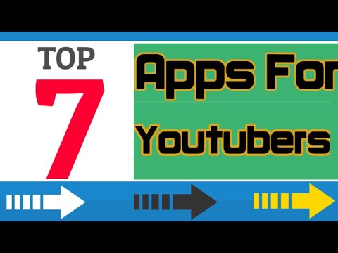 Grow Your YouTube With These Great Apps || World's Top 7 Apps For Youtubers Urdu/Hindi