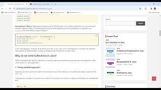 Collections framework in Java  part 3