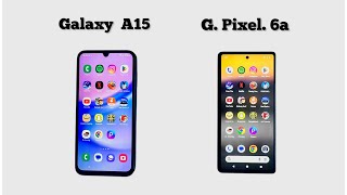 Samsung A15 vs Google Pixel 6a | Speed Test