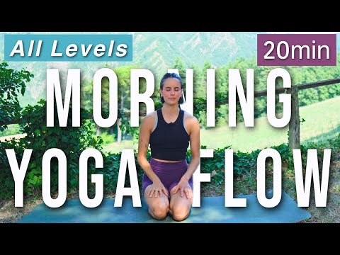 20 Min Morning Yoga | Gentle Flow (All Levels)